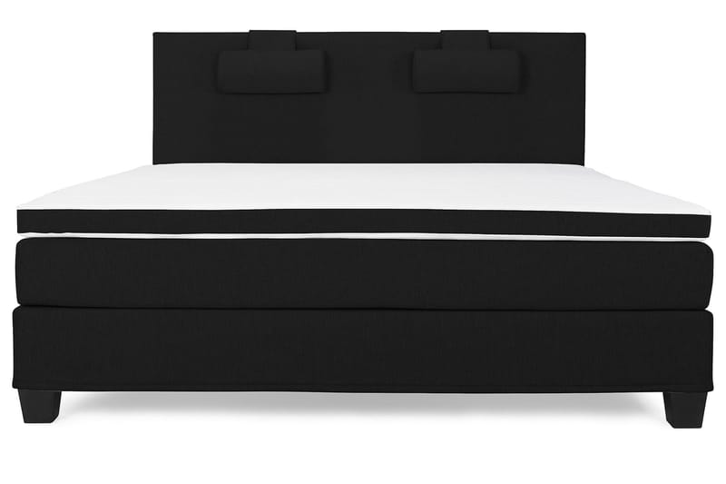 Jenkkisänky Brighton 160x200 - Musta - Huonekalut - Sänky - Jenkkisängyt