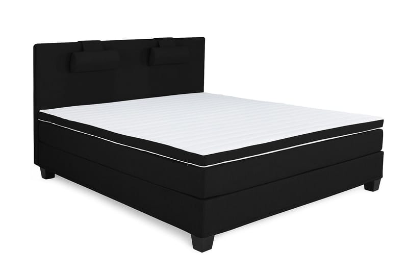Jenkkisänky Brighton 160x200 - Musta - Huonekalut - Sänky - Jenkkisängyt