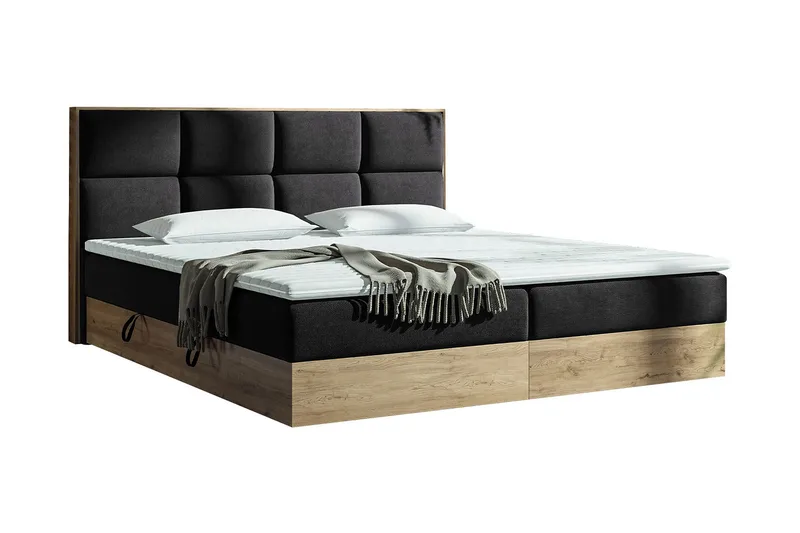 Jenkkisänky EUPHORIA 140x200, Musta