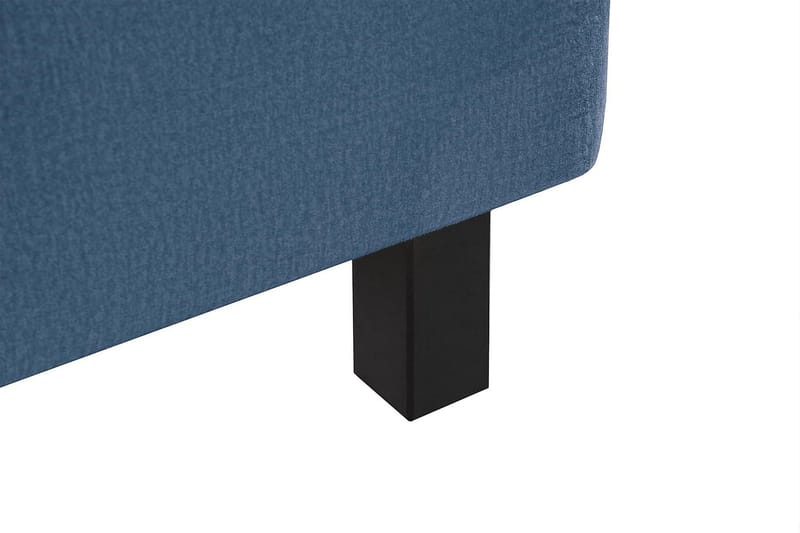 Jenkkisänky Juliett 120x200cm - Tummansininen/Sametti - Huonekalut - Sänky - Yhden hengen sängyt