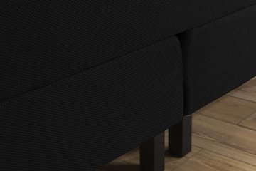 Jenkkisänky Juliett 180x200 - Musta - Huonekalut - Sänky - Jenkkisängyt