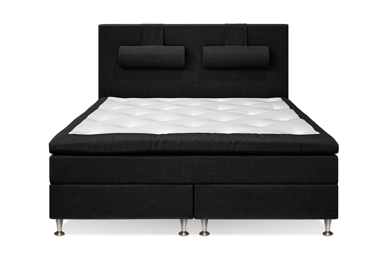 Jenkkisänky Meja 160x200 cm - Musta - Huonekalut - Sänky - Jenkkisängyt