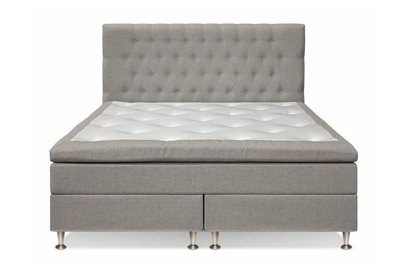 Jenkkisänky Meja 160x200 - Vaaleanruskea - Huonekalut - Sänky - Jenkkisängyt