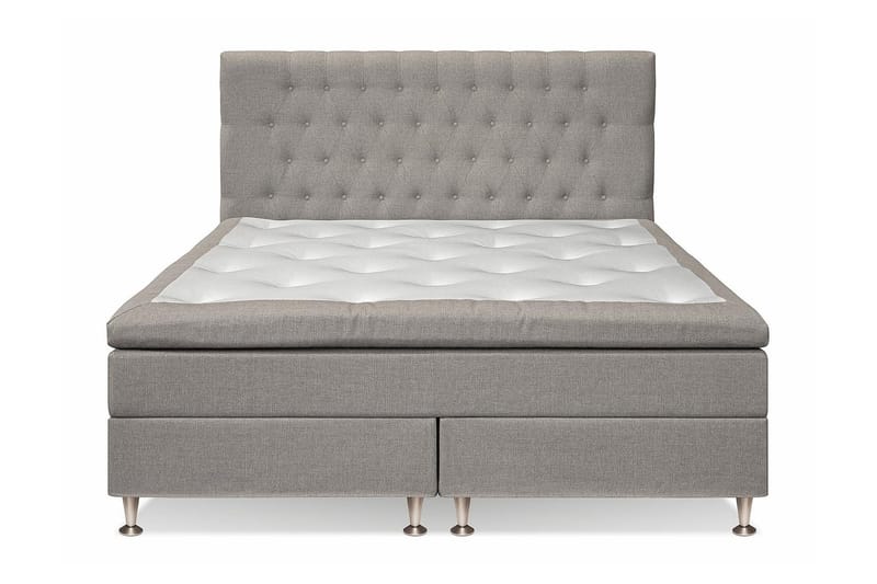 Jenkkisänky Meja 160x200 - Vaaleanruskea - Huonekalut - Sänky - Jenkkisängyt