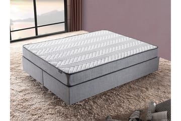 Jenkkisänky Zilarra 140x190 cm - Harmaa - Huonekalut - Sänky - Sängyt säilytystilalla