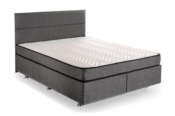 Jenkkisänky Zilarra 140x190 cm - Harmaa - Huonekalut - Sänky - Sängyt säilytystilalla