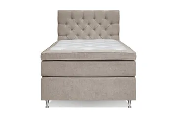 Sängynpääty Napeilla - Beige