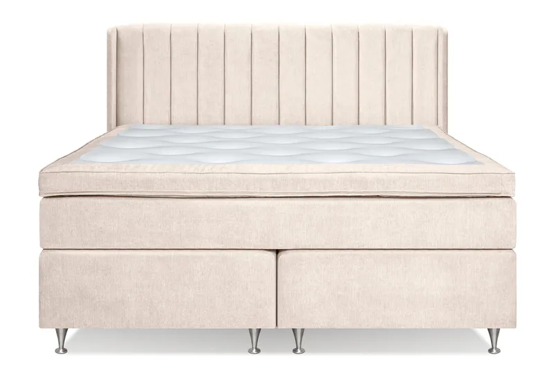 Sänkypaketti Joluma 180x200 cm Kiinteä/Medium, Vaalea beige