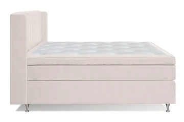 Sänkypaketti Joluma 180x200 cm Kiinteä/Medium - Vaalea beige - Huonekalut - Sänky - Yhden hengen sängyt
