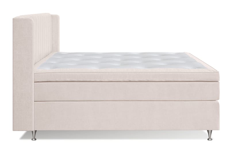 Sänkypaketti Joluma 180x200 cm Kiinteä/Medium - Vaalea beige - Huonekalut - Sänky - Yhden hengen sängyt