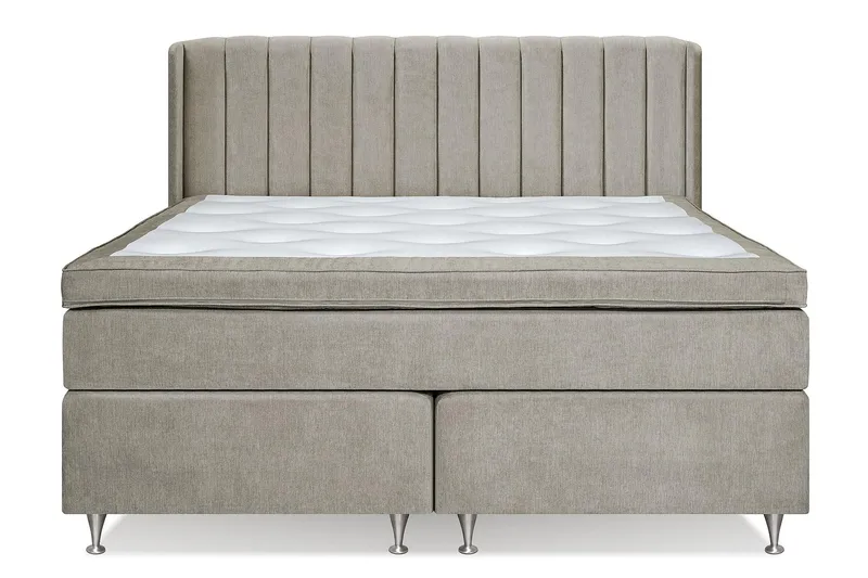 Sänkypaketti Joluma 180x200 cm Medium - Beige - Huonekalut - Sänky - Sänkypaketti