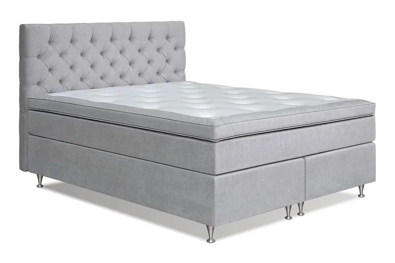 Sänkypaketti Joluma 180x200 cm Medium - Vaaleanharmaa - Huonekalut - Sänky - Sänkypaketti