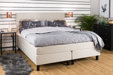 Sänkypaketti Juliett 180x200 - Beige - Huonekalut - Sänky - Jenkkisängyt
