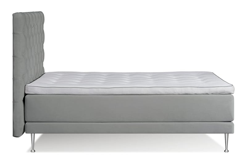Kolina Jenkkisänky 140 cm - Vaaleanharmaa - Huonekalut - Sänky - Sänkypaketti