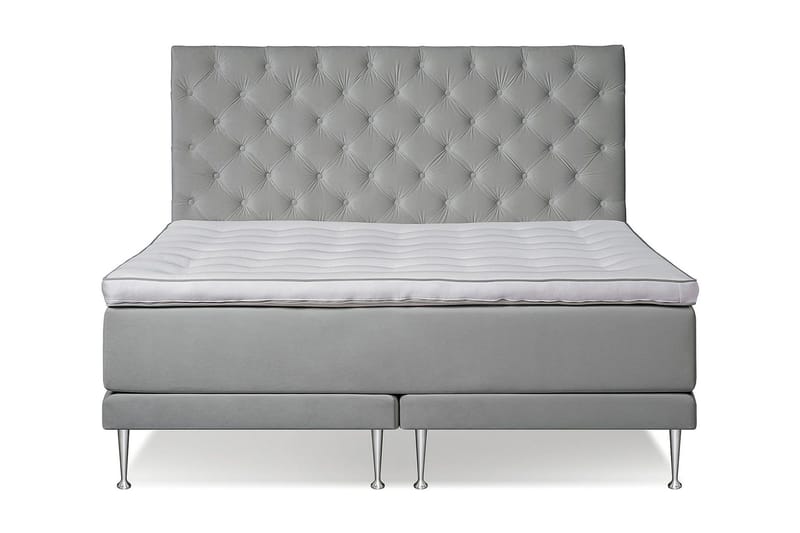 Kolina Jenkkisänky 180 cm - Vaaleanharmaa - Huonekalut - Sänky - Jenkkisängyt