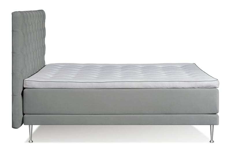 Kolina Jenkkisänky 180 cm - Vaaleanharmaa - Huonekalut - Sänky - Sänkypaketti
