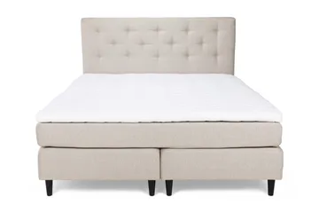 Sänkypaketti Laze Deluxe 160x200 Beige - Huonekalut - Sänky - Jenkkisängyt