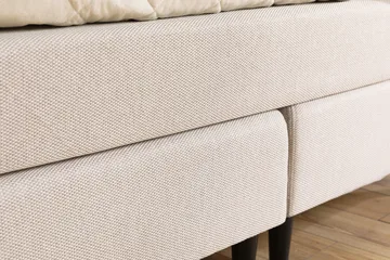 Sänkypaketti Laze Deluxe 160x200 Beige - Huonekalut - Sänky - Jenkkisängyt