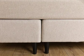 Sänkypaketti Laze Deluxe 160x200 Beige - Huonekalut - Sänky - Jenkkisängyt