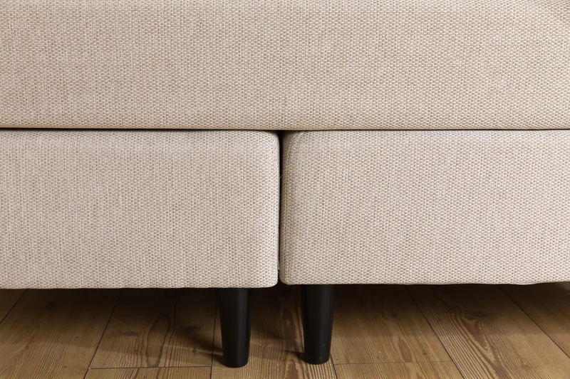 Sänkypaketti Laze Deluxe 160x200 Beige - Huonekalut - Sänky - Jenkkisängyt