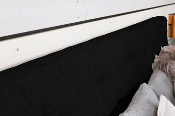 Sänkypaketti Laze Deluxe 160x200 Musta - Huonekalut - Sänky - Jenkkisängyt