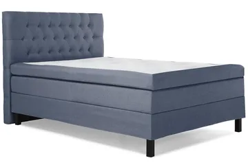 Sänkypaketti Lucky 120x200 Diamant Sängynpääty Tummansinine - Memory - Huonekalut - Sänky - Jenkkisängyt
