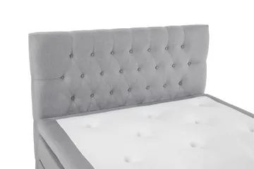 Sänkypaketti Lucky 120x200 Diamant Sängynpääty Vaaleanharm - Memory - Huonekalut - Sänky - Jenkkisängyt