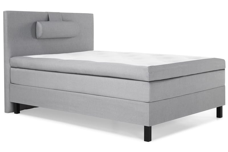 Sänkypaketti Lucky 120x200 Polyeetteri Sileä - Harmaa - Huonekalut - Sänky - Yhden hengen sängyt