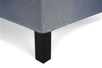 Sänkypaketti Lucky 140x200 Diamant Sängynpääty Tummansinine - Lateksi Niskatyyny Suuri - Huonekalut - Sänky - Jenkkisängyt