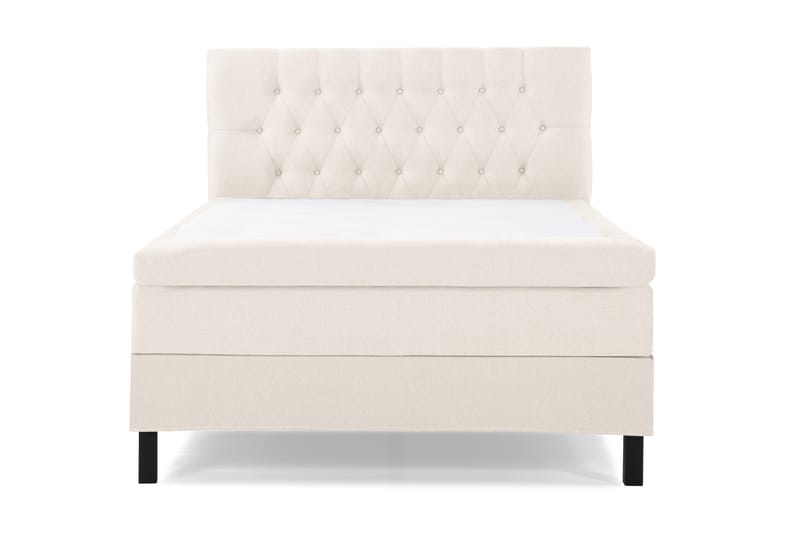 Sänkypaketti Lucky 140x200 Lateksi Memory Diamant Sängynpää - Beige - Huonekalut - Sänky - Jenkkisängyt