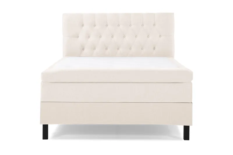 Sänkypaketti Lucky 140x200 Polyeetteri Diamant Sängynpääty, Beige
