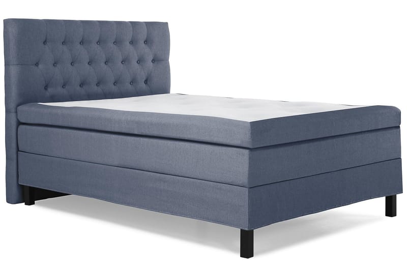 Sänkypaketti Lucky 140x200 Polyeetteri Diamant Sängynpääty - Tummansininen - Huonekalut - Sänky - Jenkkisängyt