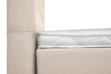 Sänkypaketti Lucky 160x200 Diamant Sängynpääty Beige - Vaahto - Huonekalut - Sänky - Jenkkisängyt