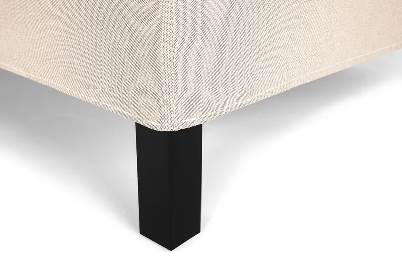 Sänkypaketti Lucky 160x200 Diamant Sängynpääty Beige - Polyeetteri - Huonekalut - Sänky - Jenkkisängyt