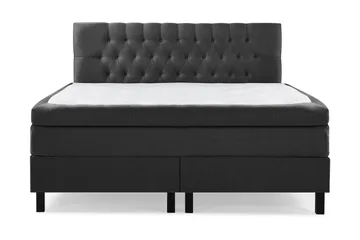 Sängynpääty 160 cm - Musta|Harmaa