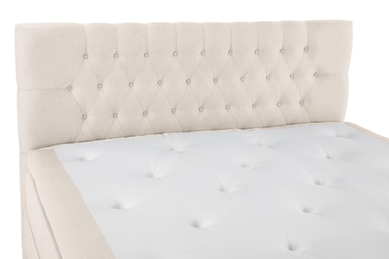 Sänkypaketti Lucky 180x200 Diamant Sängynpääty Beige - Lateksi - Huonekalut - Sänky - Jenkkisängyt
