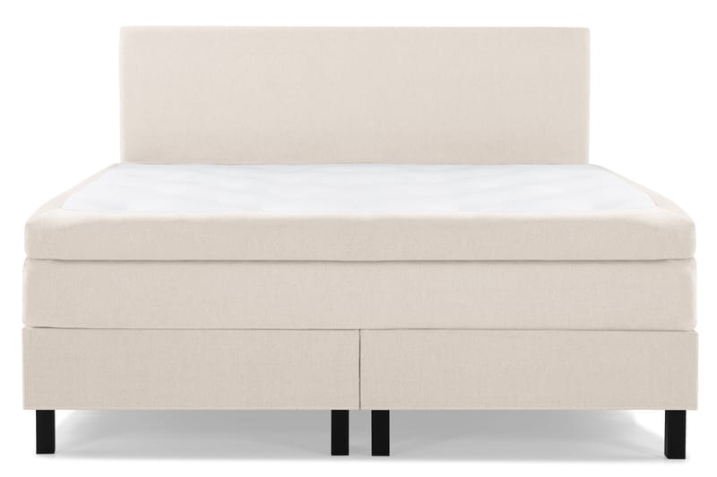 Sänkypaketti Lucky 180x200 Sileä Sängynpääty Beige, Polyeetteri