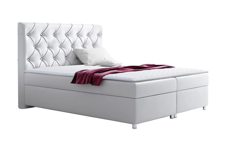 Sänkypaketti Milano 120x200 cm - Valkoinen - Sänkypaketti - Jenkkisängyt
