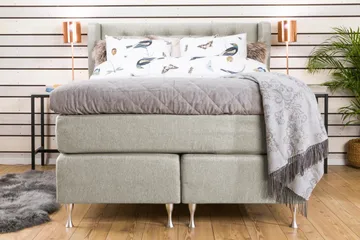Sänkypaketti Mist 140x200 Beige - Huonekalut - Sänky - Jenkkisängyt