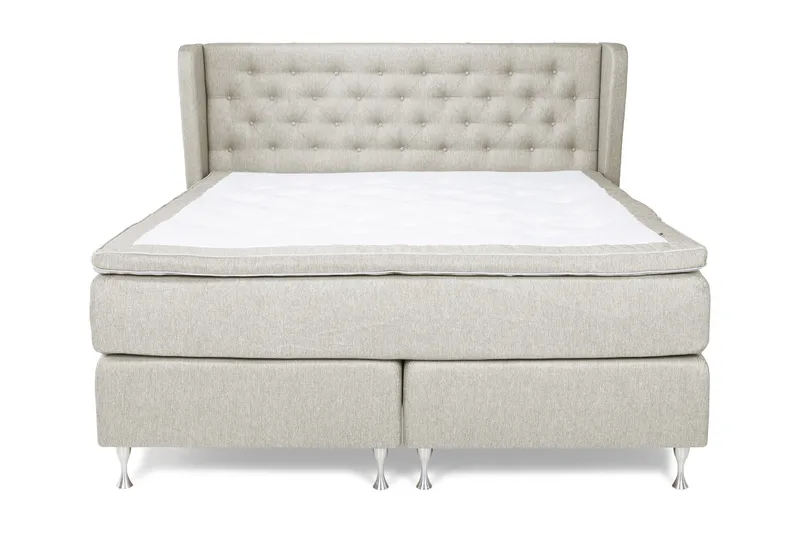 Sänkypaketti Mist 160x200 Beige - Huonekalut - Sänky - Jenkkisängyt
