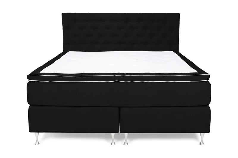 Sänkypaketti Mist 160x200 Musta - Huonekalut - Sänky - Jenkkisängyt