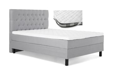 Sänkypaketti Olivia 120x200 Diamant Sängynpääty Vaaleanharm + Patjansuojus