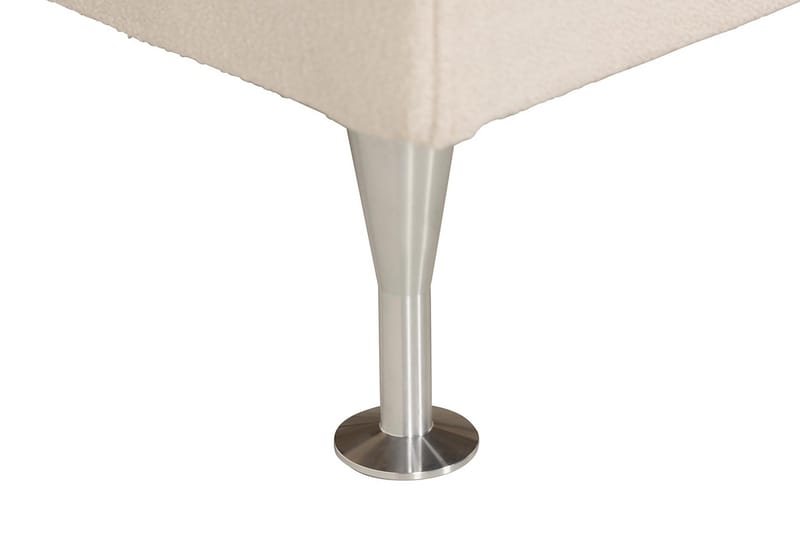Sänkypaketti Oslo Lyx 140x200 cm Buklee Topattu pääty - Vaaleabeige - Huonekalut - Sänky - Jenkkisängyt