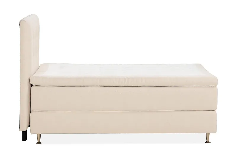 Sänkypaketti Oslo Lyx 140x200 cm Buklee - Vaaleabeige - Huonekalut - Sänky - Jenkkisängyt
