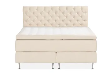 Sängynpääty Tikattu - Vaalea beige