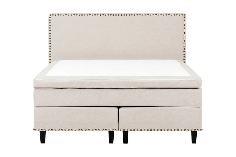 Sänkypaketti Rosalie 160 Beige - Huonekalut - Sänky - Jenkkisängyt