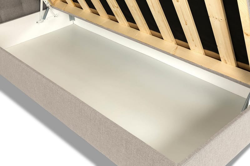 Säilytyssänky Suset 120x200 - Beige - Huonekalut - Sänky - Sängyt säilytystilalla - Parisänky säilytystilalla