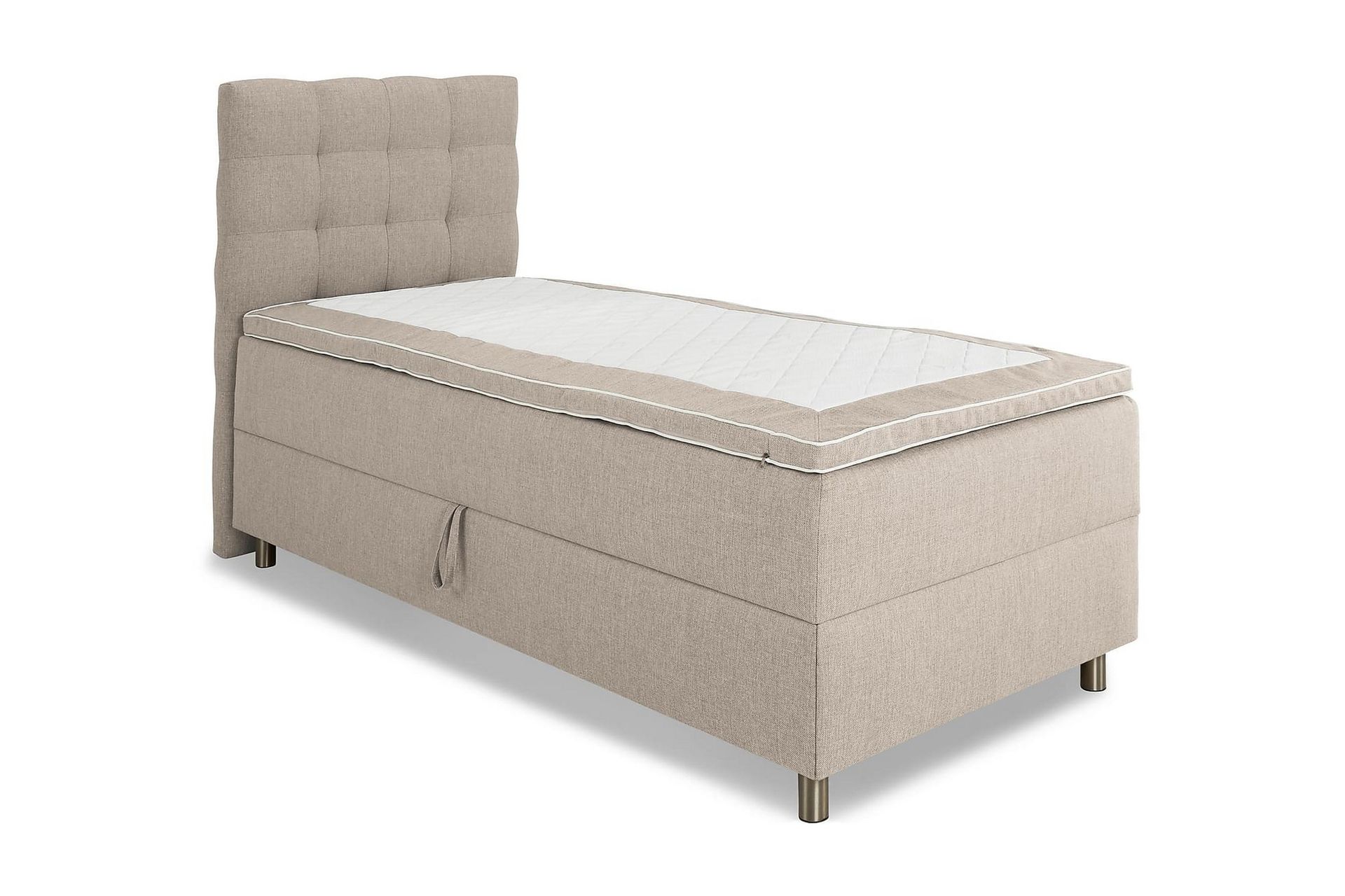 Säilytyssänky Suset 90x200 - Beige - Huonekalut - Sänky - Sängyt säilytystilalla - Parisänky säilytystilalla