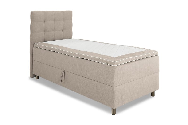 Säilytyssänky Suset 90x200 - Beige - Huonekalut - Sänky - Sängyt säilytystilalla - Parisänky säilytystilalla