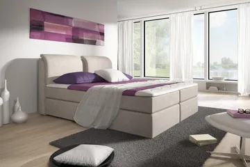 Säilytyssänky Tyler 160x200 Beige - Huonekalut - Sänky - Sänkypaketti